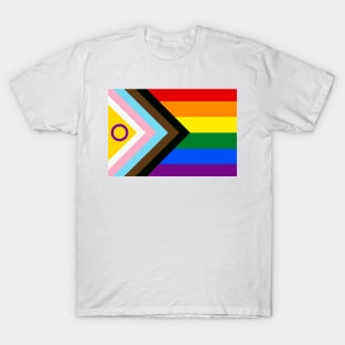 Intersex Inclusive Progress Pride Flag T-Shirt